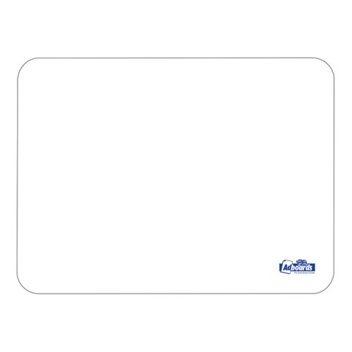 Adboards Plastic Lap Board A4 Plain/Plain (Pack 10) JUFP-10A4-99