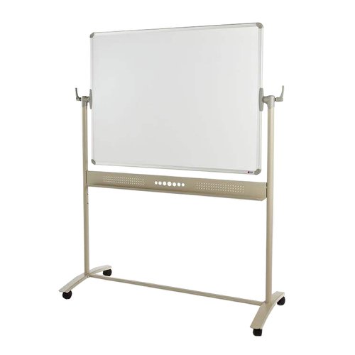 Adboards Magnetic Mobile Whiteboard 1200x1200mm WSMM-1212-98