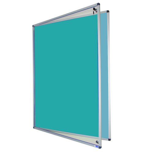 Adboards Eco-Sound Tamperproof Blazemaster Board 900x600mm Blue TCES-0906-BL