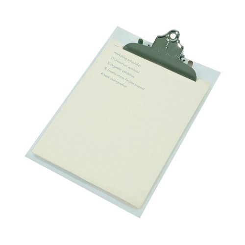 Rapesco Heavy Duty Frosted Clipboard A4/Foolscap