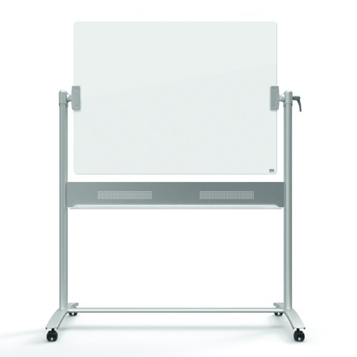 Nobo Glass Mobile Whiteboard 1200x900mm 1903943
