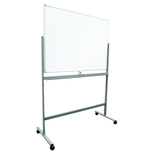 Twinco Mobile Double Sided Magnetic Whiteboard 1200x900mm 5468