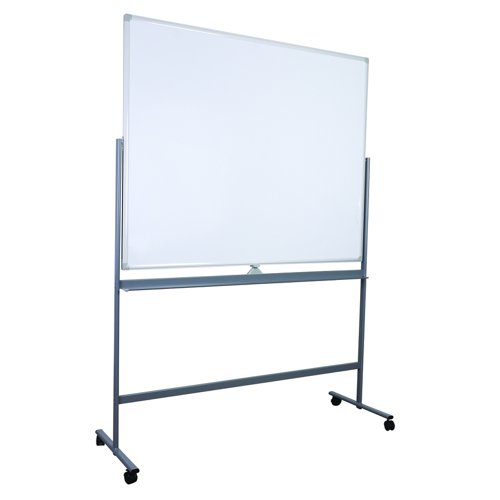 Twinco Mobile Double Sided Magnetic Whiteboard 1500x1200mm 5467