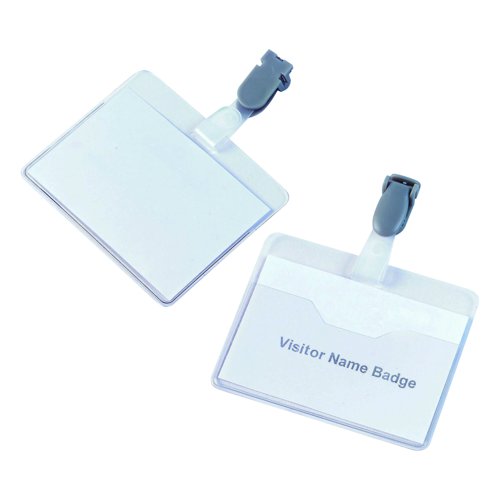 Value Visitor Badge 90x60mm (25)