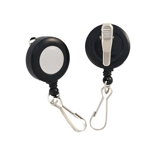 Round Badge Reel Plastic (Single) 5012H