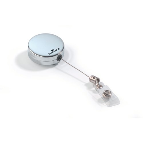 Durable Badge Reel Chrome (Pack 10) 822523