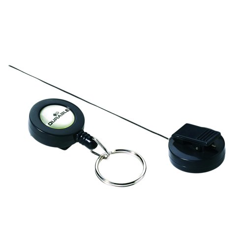 Durable Badge Reel / Key Ring (Pack 10) 822258