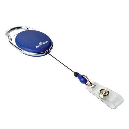 Durable Badge Reel Dark Blue (Pack 10) 832407
