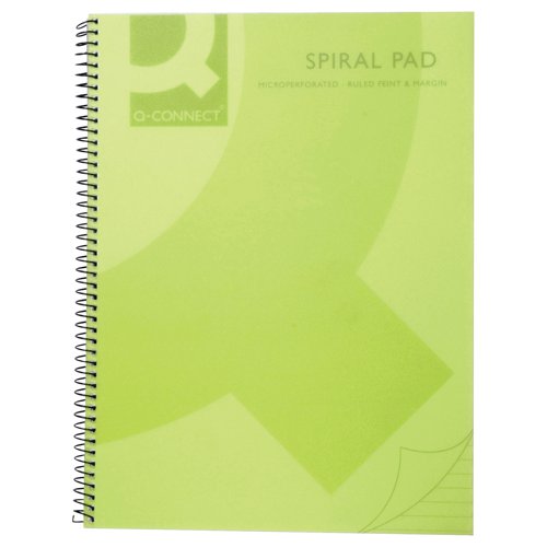 Polypropylene Spiral Notebook A5 Translucent Green