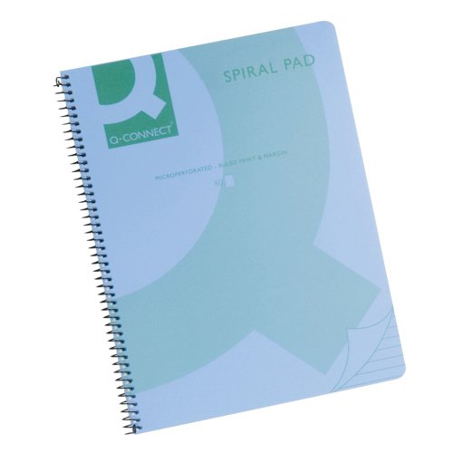 Polypropylene Spiral Notebook A5 Translucent Blue