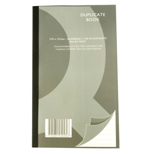 Value Duplicate Book 210x127mm