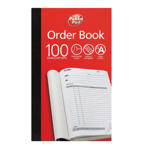 Duplicate Order Book 216x130mm