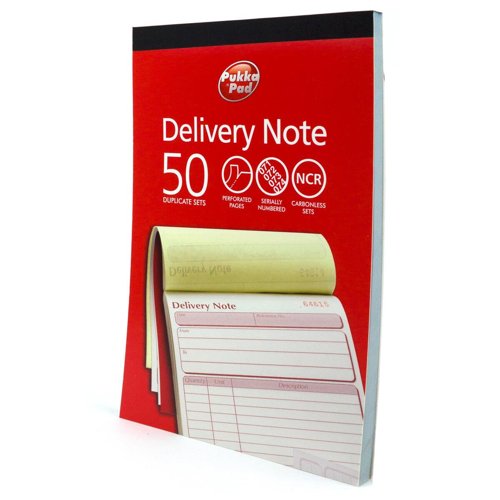 Carbonless Duplicate Delivery Note Book A5