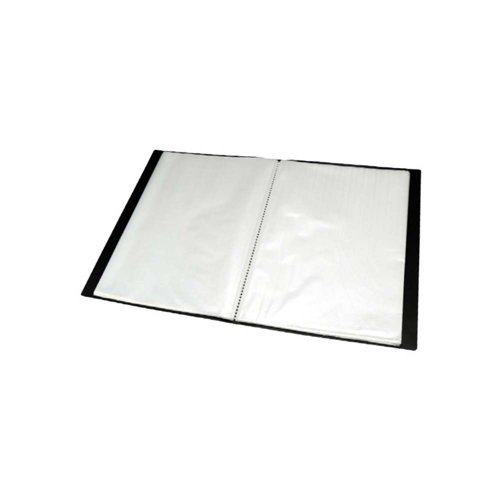 Soft Cover Display Book A4 10 Pocket Black