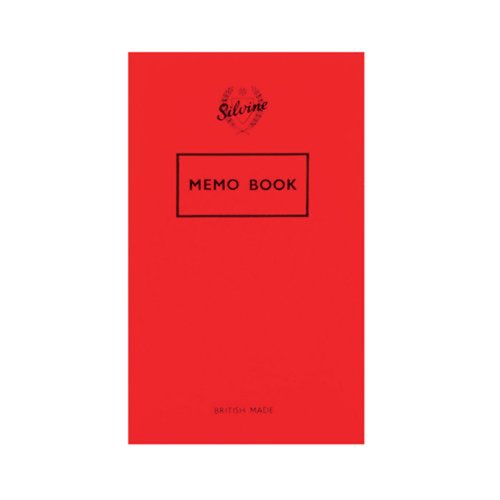 Silvine Memo Book 159x95mm (Single) 042F-T
