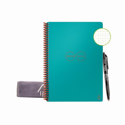 BIC Rocketbook Core Executive Set Dot Reusable Paper A5 Teal 515907