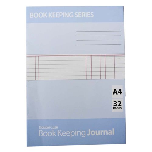 Paperback Journal Double Cash A4 32 page