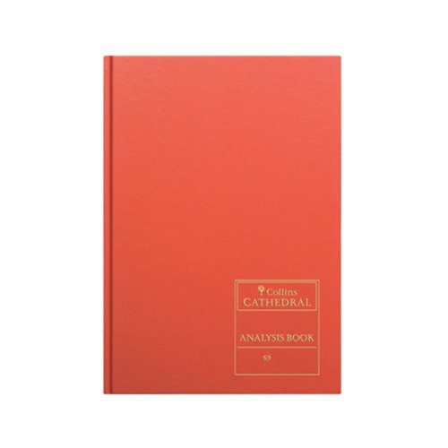 Collins Cathedral Analysis Book A4 6 Cash Column 69/6.1