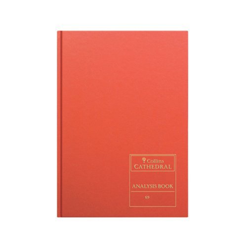 Collins Cathedral Analysis Book A4 12 Cash Column 69/12.1