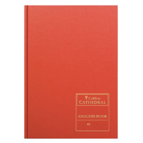 Collins Cathedral Analysis Book A4 20 Cash Column 69/20.1