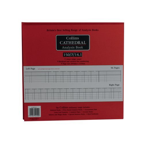 Collins Cathedral Analysis Book 7 Debit 14 Cash Column 150/7/14.1