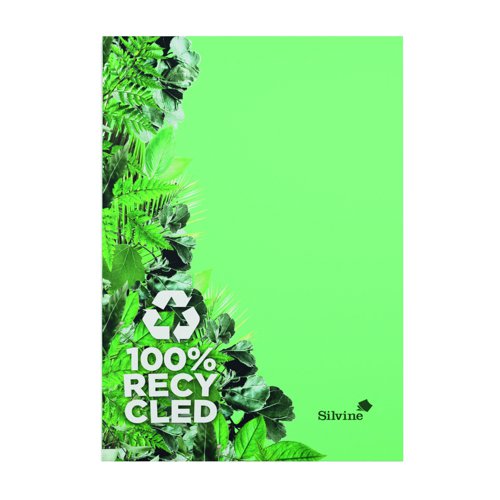 Silvine Premium 100% Recycled Casebound Notebook A4 R107