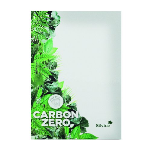 Silvine Premium Carbon Zero Certified Casebound Notebook A4 R307