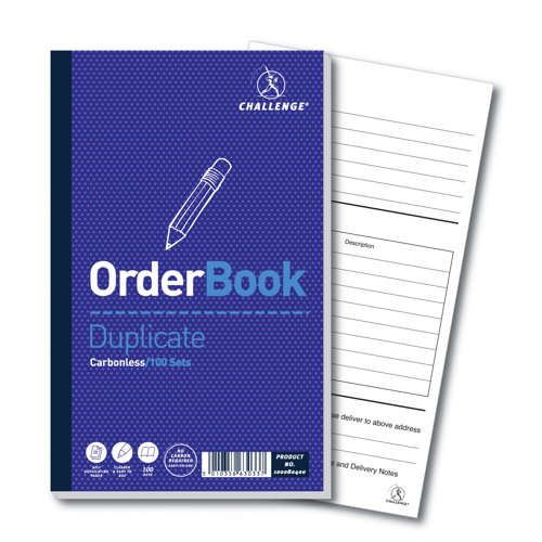 Challenge Duplicate Book 210x130mm Order 100sets 100080400