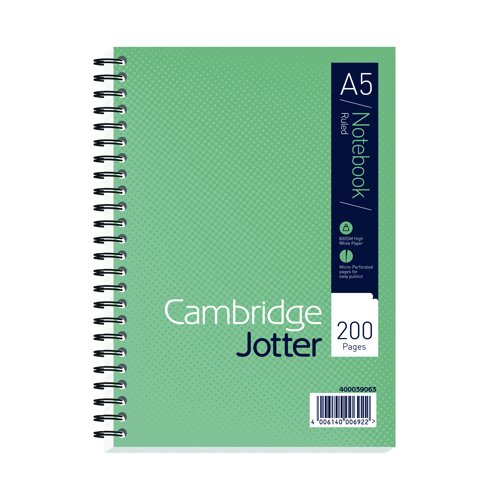 Cambridge Jotter Book A5 200pages 400039063