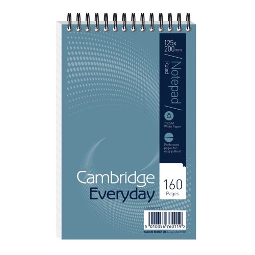 Cambridge Everyday Shorthand Notebook 200x125mm 160pages 100080235