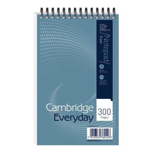 Cambridge Everyday Shorthand Notebook 200x125mm 300pages 100080210
