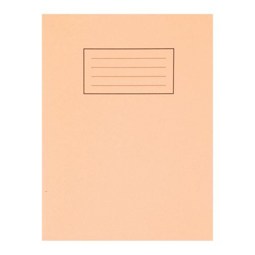 Silvine Exercise Book 80pages 5mm Squared 229x178mm Orange EX105