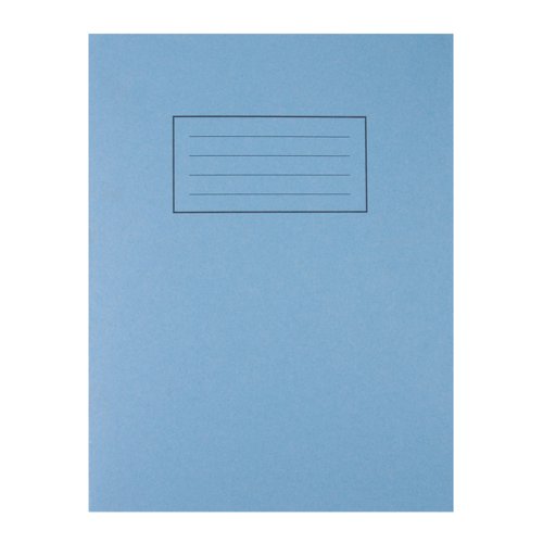 Silvine Exercise Book 80pages 7mm Squared 229x178mm Blue EX106