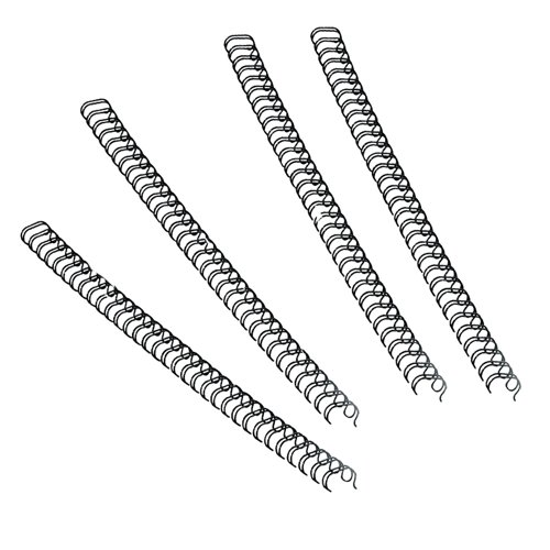 Binding Wires 8mm Black (Pack 250)
