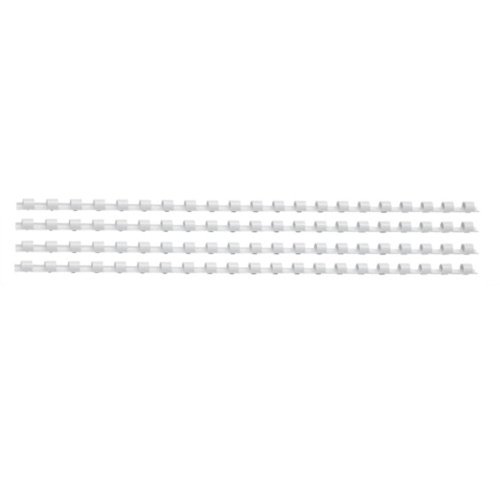 Plastic Binding Comb A4 10mm White (Pack 100)