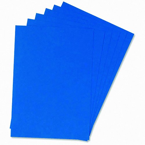 Leathergrain Binding Cover A4 Blue 240gsm (Pack 100)
