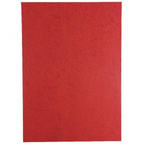 Leathergrain Report Covers A4 Red (Pack 100)