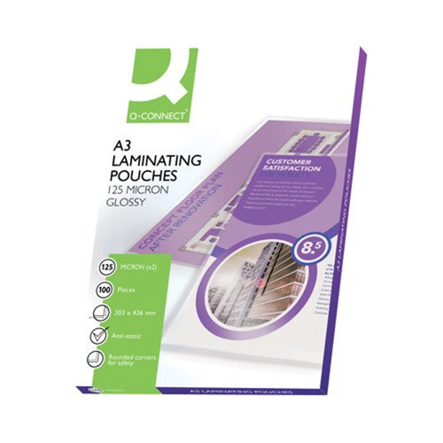 Laminating Pouch A3 250micron (Pack 100)