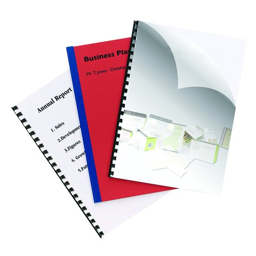 PVC Binding Covers A4 Clear 250micron (100)