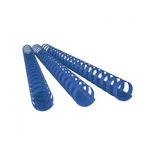Plastic Binding Combs A4 12mm Blue (Pack 100)