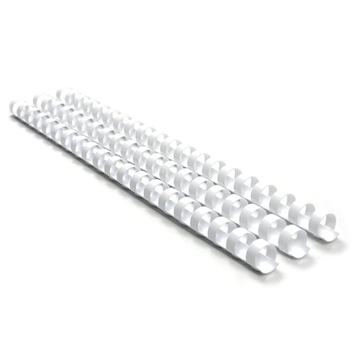 Plastic Binding Combs A4 38mm White (Pack 50)