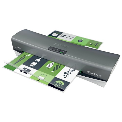 Leitz iLAM Office Pro Laminator A3 Silver/White 75181084