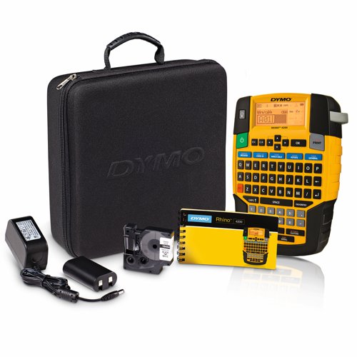 DYMO Rhino 4200 Industrial Label Maker Kit Case 1852992