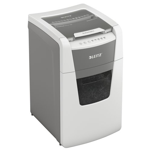 Leitz IQ Autofeed Office 150 P5 Micro-Cut Shredder White 80141000