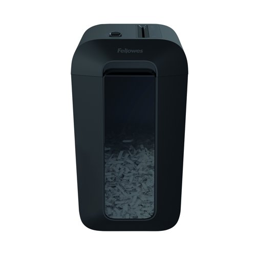 Fellowes Paper Shredder LX65 Cross-Cut Shredder Black 4400601