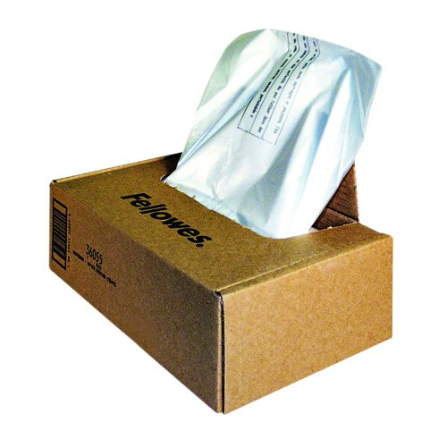 Fellowes Shredder Bags 165 Litre (Pack 50) 36055