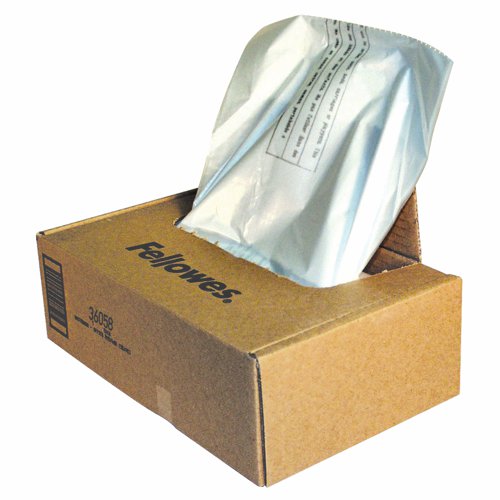 Fellowes Shredder Bags 143 Litre (Pack 50) 3605801