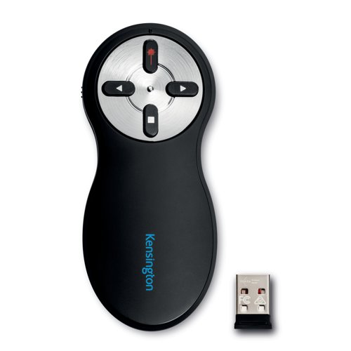 Kensington Wireless Presentation Remote/Laser Pointer 33374EU