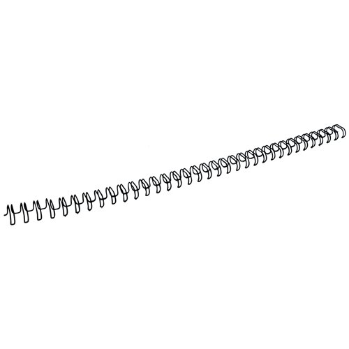 Fellowes Wire Binding Element 8mm Black (Pack 100) 53261
