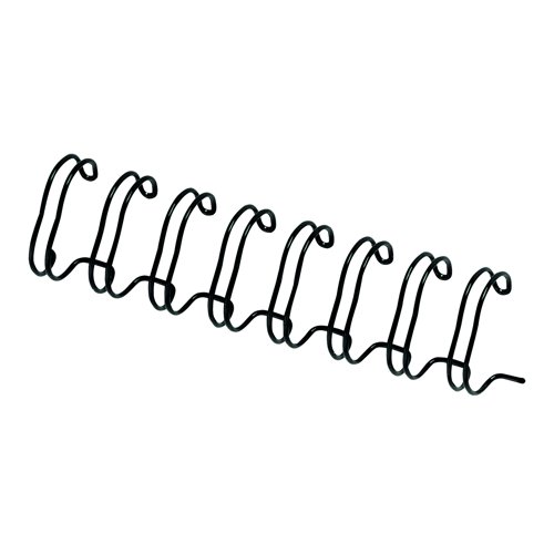 Fellowes Wire Binding Element 14mm Black (Pack 100) 53277